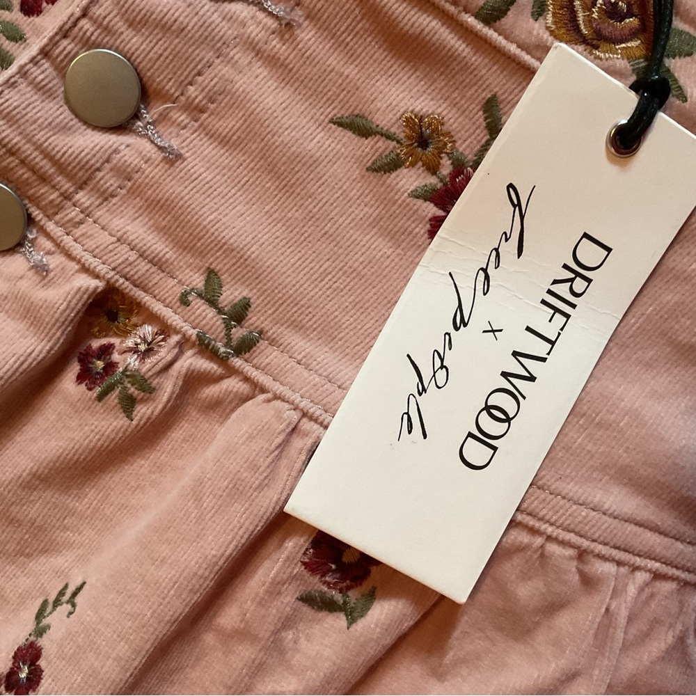 Free People Blush Pink Floral Tiered Maxi Skirt - Picture 8 of 16